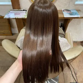 セミロング カラー 🌼RIKA🌼レデ ィース専門💖のヘアスタイル