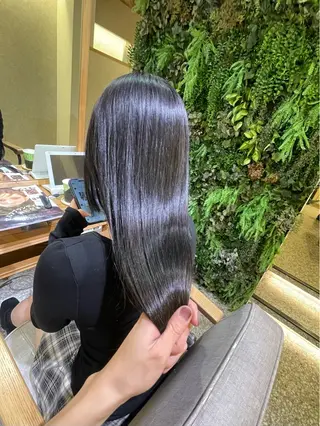 ロング カラー TIGRE天神 吉良祐樹のヘアスタイル