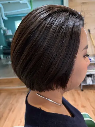 ショート ✨ショート/ボブ 縮毛矯正✨アキラのヘアスタイル