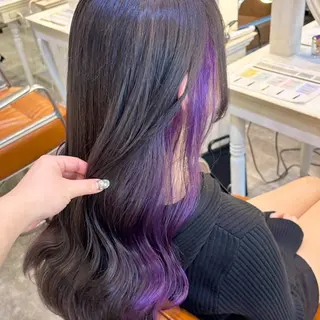 ロング 🥀暖色/エクステ/ ヘアメ/横浜/かなこのヘアスタイル