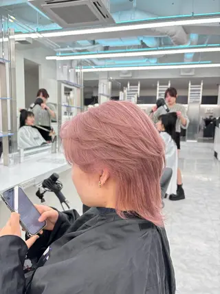 ショート カラー 🫧韓国風透明感 ヘア🫧towaのヘアスタイル