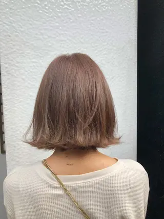ミディアム 100%髪質改善特化 TRUNSのヘアスタイル