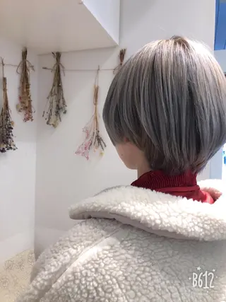 ショート カラー はだゆうき @hadadan08のヘアスタイル