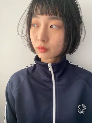 ミディアム YUUKI/ボブ パーマ.ウルフのヘアスタイル
