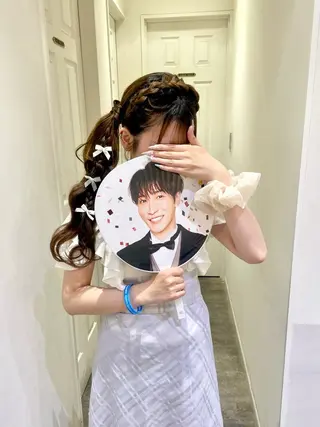 ヘアアレンジ ハイトーンカラー/ 長さだし🐇きょうかのヘアスタイル