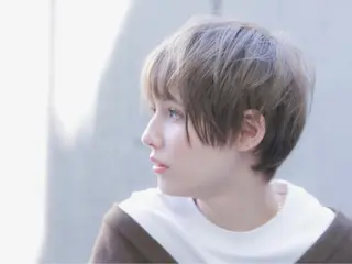 ショート カラー hao所属・西山 頌太のヘアスタイル