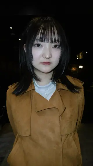 ミディアム ルカ/ ニュアンスヘアのヘアスタイル