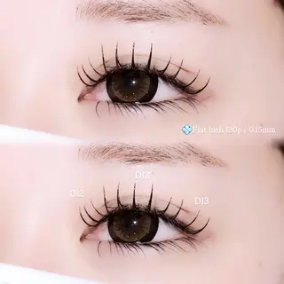 マツエク・マツパ Konoka 𐙚⸝⸝꙳のマツエク・マツパデザイン