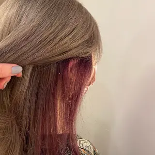 セミロング カラー 滝口 江梨🔅のヘアスタイル