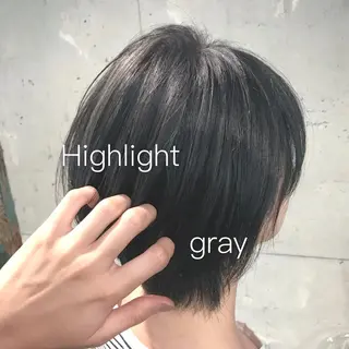 ショート カラー ヘアアレンジ TONE所属・透明感カラー/ 韓国ヘア/縮毛矯正のヘアスタイル