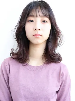 ミディアム 名駅/大人可愛い /艶髪/流音のヘアスタイル