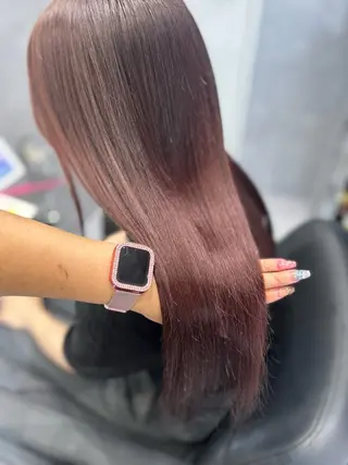 ロング CS made by SHACHU 栄所属・森下 ゆきなのヘアスタイル