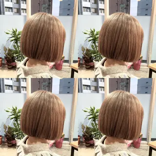 ショート カラー ✨髪質改善/ハイトー ン/艶髪高山のヘアスタイル