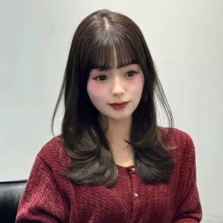 ロング カラー GO TODAY 原宿Verno店所属・韓国系支持率No.1 レイヤー特化/きょうのヘアスタイル