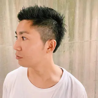 ショート メンズ CODE.LINE所属・中川 竜誠のヘアスタイル