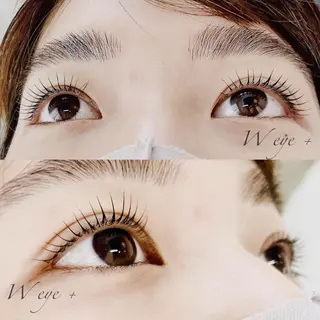 マツエク・マツパ W  eye+明石店 .のマツエク・マツパデザイン