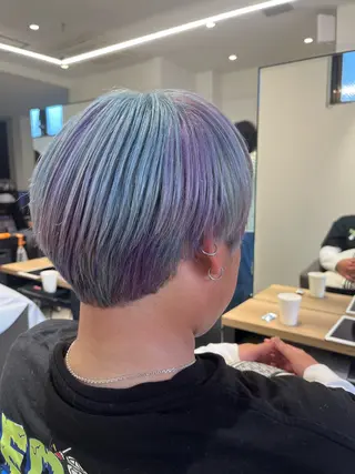 ミディアム こじま しょういちのヘアスタイル