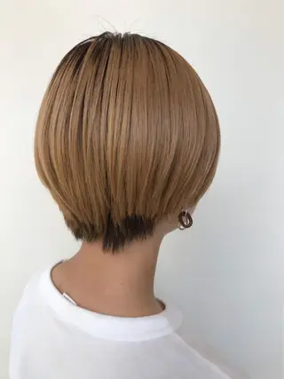 ショート ボブ指名No.1/ ボブパーマ/ユキのヘアスタイル