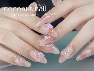ネイル 神田 ココナッツのネイルデザイン