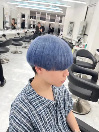 ショート ハイトーン/デザイン ⛓️mai🖤のヘアスタイル