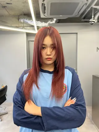 ミディアム カラー 🦄🦄🦄ＳＨＵ 🦄🦄🦄のヘアスタイル