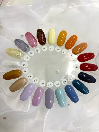 ネイル セプトアカデミー かわぐちのネイルデザイン