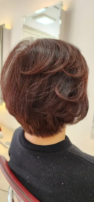 ミディアム カラー hairmake Juinのヘアスタイル