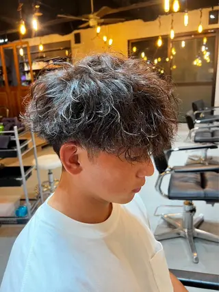 パーマ メンズ 石川 歳也のヘアスタイル