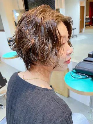 ショート パーマ Yusuke ユウスケのヘアスタイル