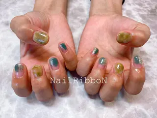 ネイル ネイルリボン 伊藤のネイルデザイン