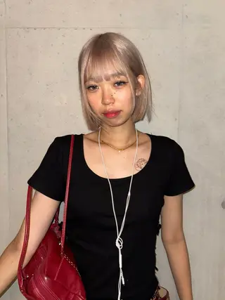 カラー 河坂 昌恵のヘアスタイル