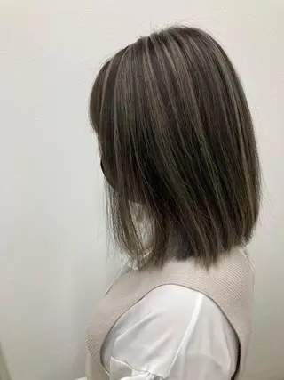 ミディアム カラー 新田龍之輔 →メンズ／派手髪のヘアスタイル