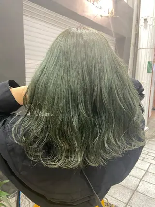 セミロング nico🏁 rihoのヘアスタイル