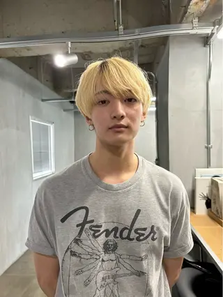 メンズ メンズ/ダブルカラー /パーマ/来栖慧💈のヘアスタイル