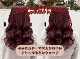 ロング カラー キラ🌟 艶感color🎀のヘアスタイル