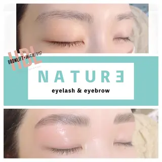 アイブロウ NATURE MIYUのマツエク・マツパデザイン