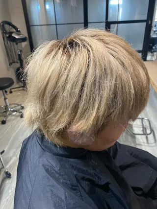 カラー 髪質改善/縮毛矯正 レイヤー/松川匠のヘアスタイル