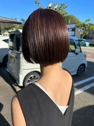 ミディアム カラー 💘韓国カラー💘 クルミのヘアスタイル