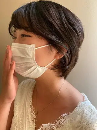 ショート レイヤー/ウルフ🤎 mayo.のヘアスタイル