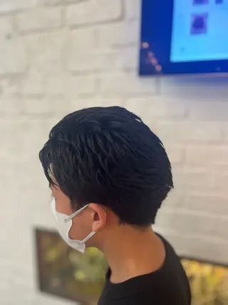 ショート メンズ 大城 統也のヘアスタイル