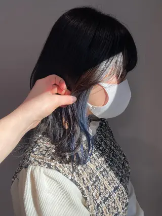 ミディアム GO TODAY SHAiRE SALON 原宿Stella店所属・𓍯柔らかhair 𓍯 yukinoのヘアスタイル