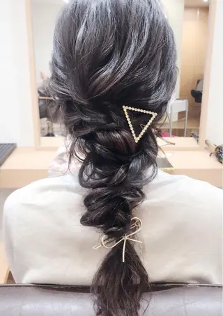 ヘアアレンジ GRANLUSSO 〜グランルッソ駅前店所属・木口 嘉美のヘアスタイル