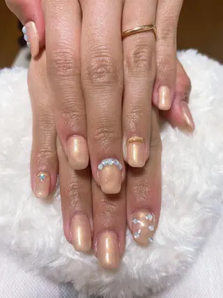 ネイル The Best Beauty受付担当のヘアスタイル