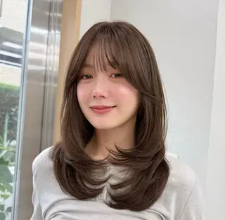 ロング tyto hair&eyelash所属・関 柚花子のヘアスタイル