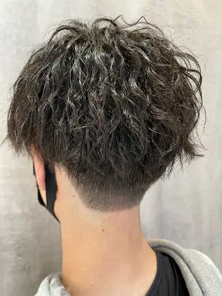 ショート メンズ 齋藤 拓郎のヘアスタイル