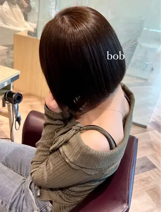 ショート 加納千華 /ボブ/ぱつっとボブのヘアスタイル