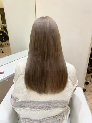 ロング カラー レイヤー/艶カラー /韓国ヘア/高松のヘアスタイル