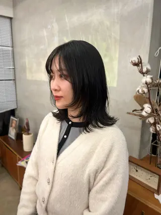 ミディアム ケアブリーチ/ ハイトーン/牧野のヘアスタイル