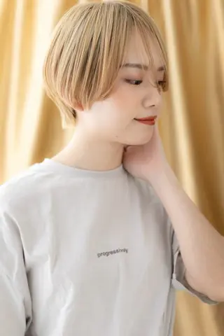 ショート カバーヘアーブリス　　北浦和西口店所属・庭木 華瑠のヘアスタイル