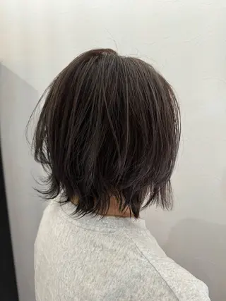 ショート 透明感/グレージュ/ MOMOKO🩵のヘアスタイル